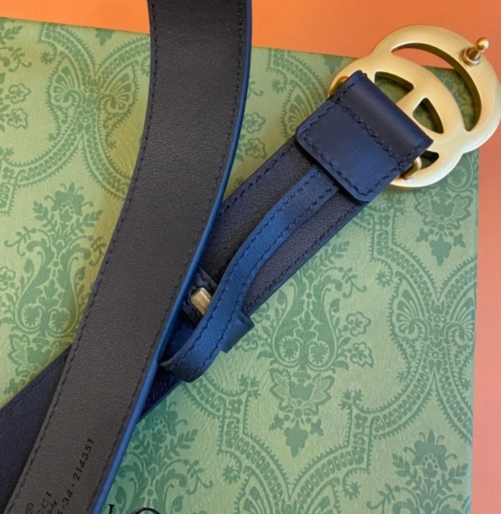 Gucci GG women belt size 90/36"Width:3cm/1.2" - Picture 4 of 4